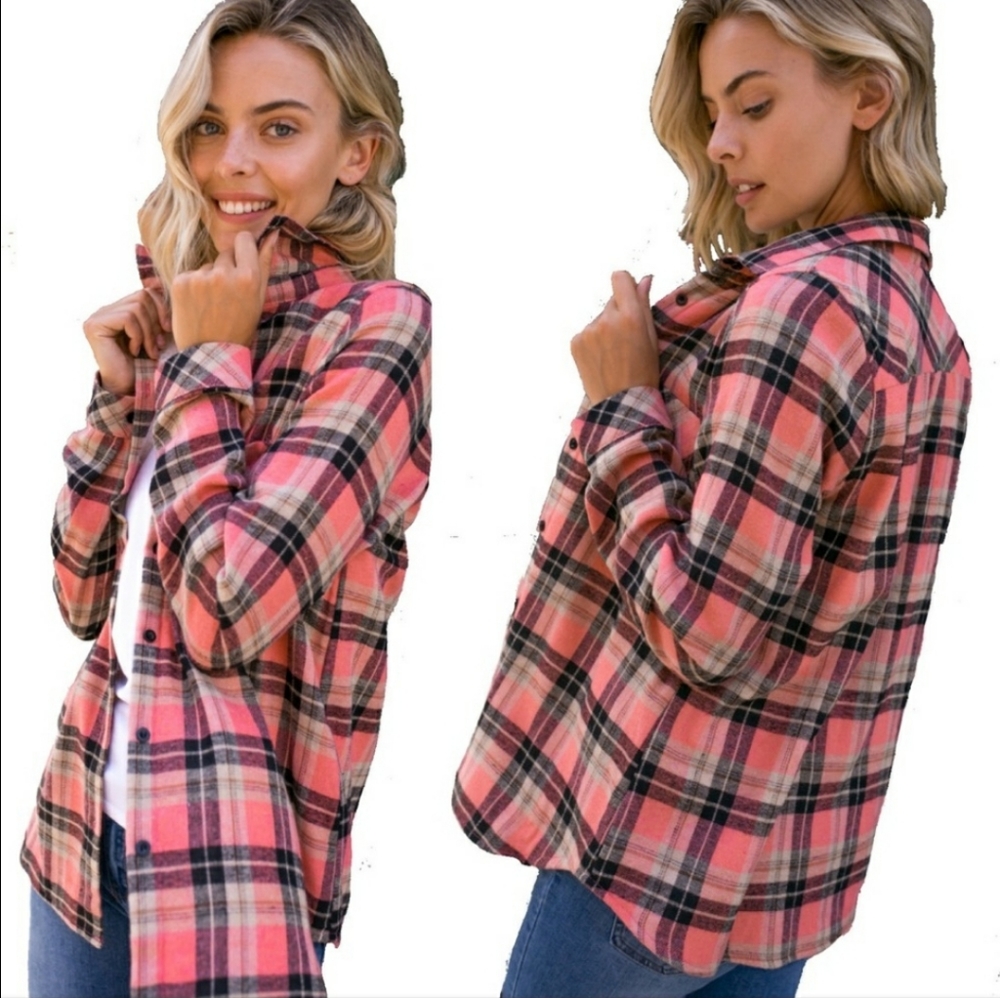 Fleece-Lined Flannel Shirt